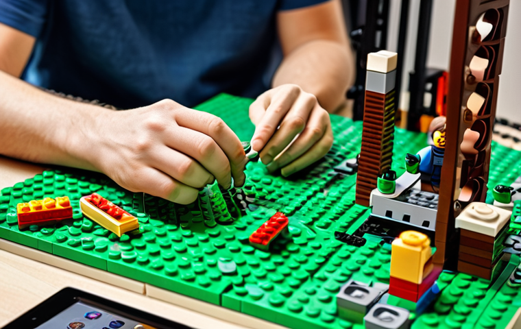 레고 창작가 커뮤니티 탐방 - The Vibrant World of AFOL Exhibitions**

A dynamic, wide-angle shot capturing a lively LEGO User Gro...